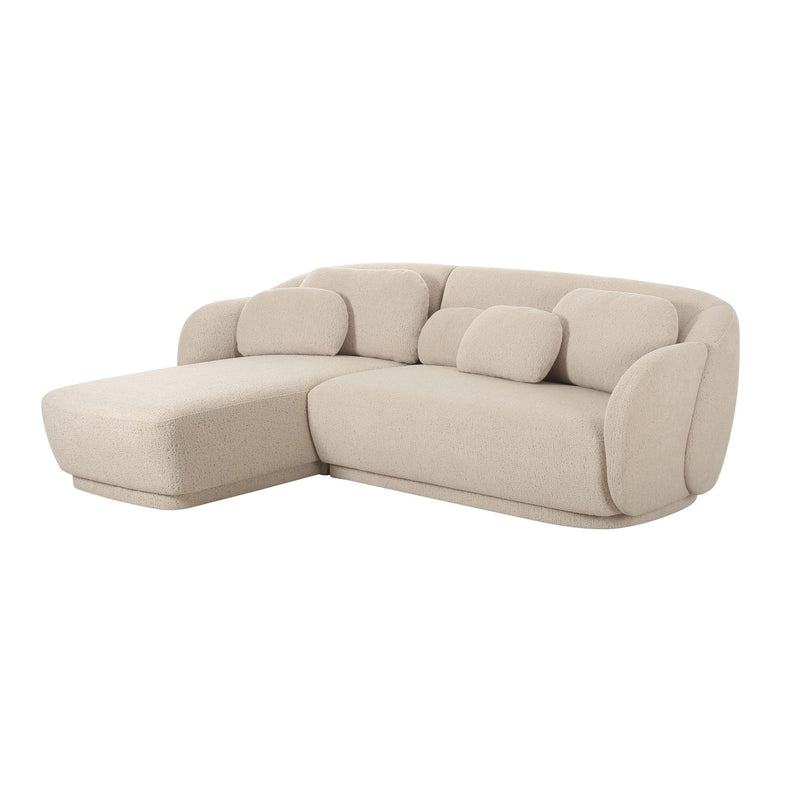 Misty - Boucle Sectional - R&R Furniture Gallery (Fountain Valley, CA)