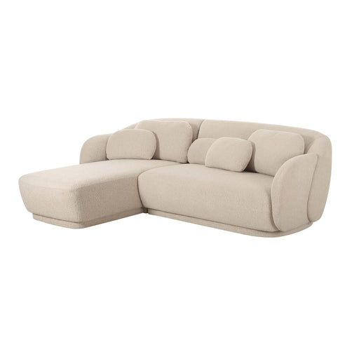 Misty - Boucle Sectional - R&R Furniture Gallery (Fountain Valley, CA)