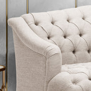 Comfy 3 Seat Sofa With Wooden Legs, For Living Room And Study - R&R Furniture Gallery (Fountain Valley, CA)