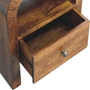 Darcy - Nightstand With Drawer And Open Shelf - Brown - R&R Furniture Gallery (Fountain Valley, CA)
