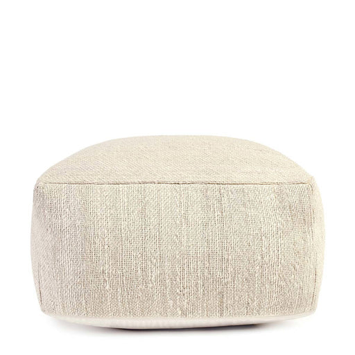 Halter - Pouf - Ivory - R&R Furniture Gallery (Fountain Valley, CA)