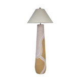Harlee - Woven Floor Lamp - Natural - R&R Furniture Gallery (Fountain Valley, CA)