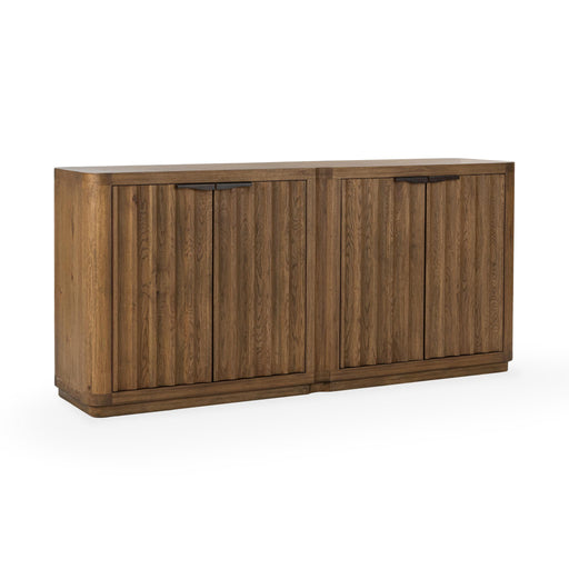 Labelle - 4 Door Buffet - Tan Oak - R&R Furniture Gallery (Fountain Valley, CA)