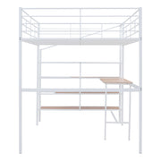 Loft Bed With Desk And Lateral Storage Ladder - R&R Furniture Gallery (Fountain Valley, CA)