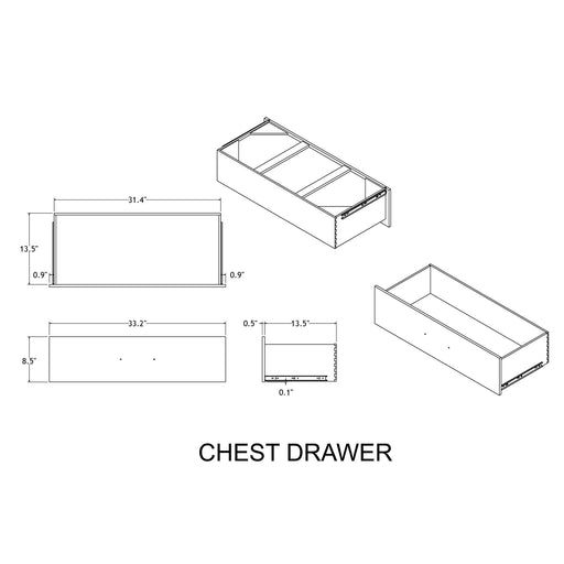 Augusta - Chest - Beige Brown - R&R Furniture Gallery (Fountain Valley, CA)