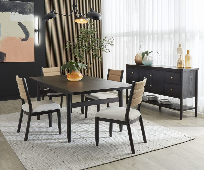 Rockport Danish Cord Dining Chair in Yin