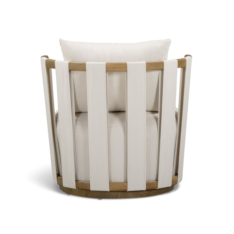 Paolo - Fabric Outdoor Accent Chair - Cream