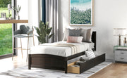 Platform Bed & Headboard, Footboard And Wood Slat Support - R&R Furniture Gallery (Fountain Valley, CA)