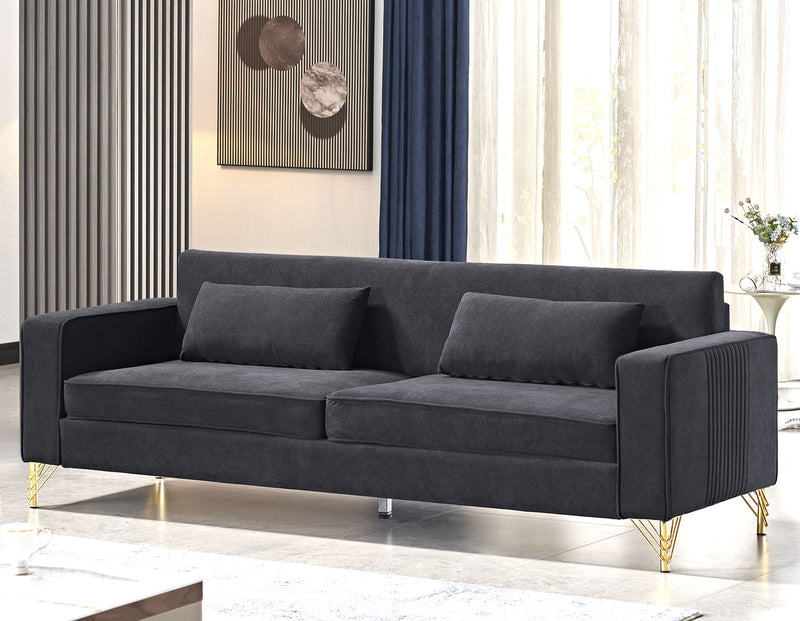Aesthetic 3 Seater Couch With Classic Modern Appeal And Luxurious Soft Comfort - R&R Furniture Gallery (Fountain Valley, CA)