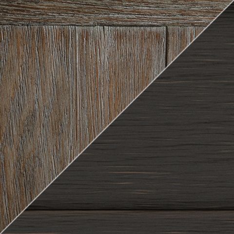 Tyler Creek - Chair Side End Table - Grayish Brown / Black - R&R Furniture Gallery (Fountain Valley, CA)