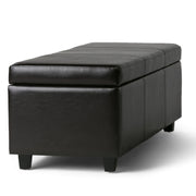 Avalon - Multifunctional Storage Ottoman Bench - R&R Furniture Gallery (Fountain Valley, CA)