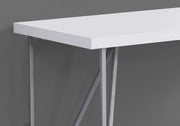 Computer Desk For Home Office Laptop, Contemporary & Modern - White - R&R Furniture Gallery (Fountain Valley, CA)
