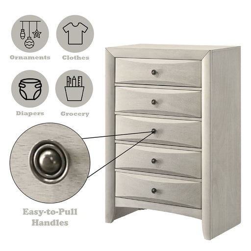 Ramondi - Chest - Antique White - R&R Furniture Gallery (Fountain Valley, CA)