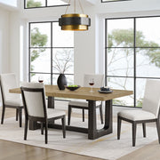 Table With Trestle Base - R&R Furniture Gallery (Fountain Valley, CA)