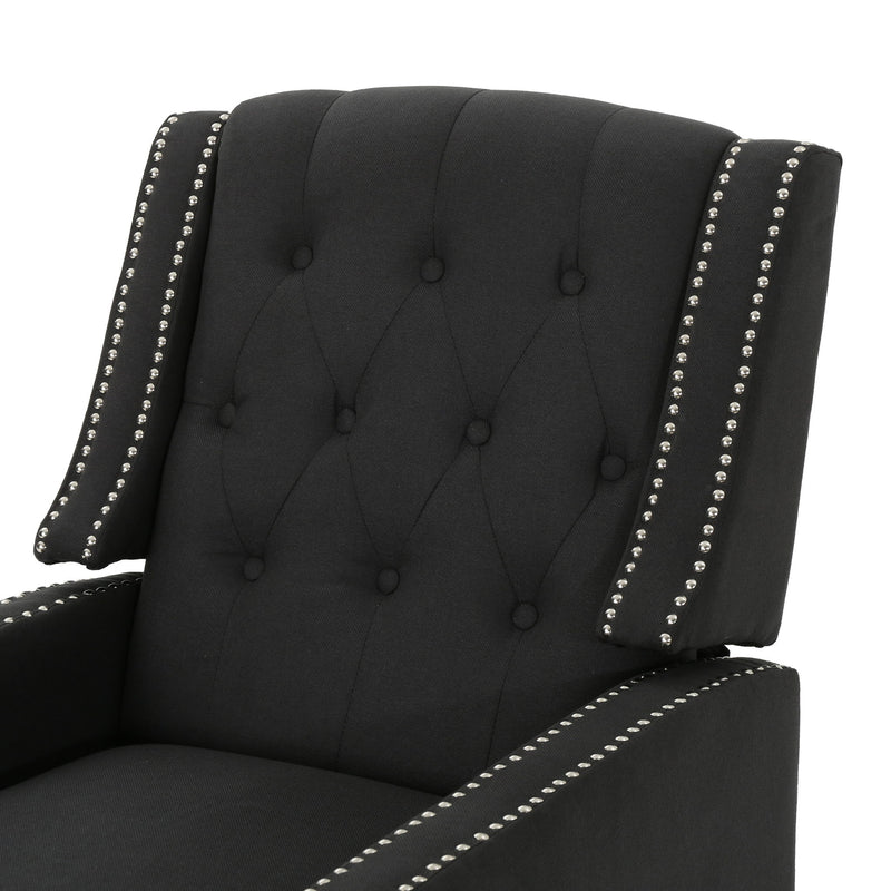 Classic Fabric Push Back Chair - R&R Furniture Gallery (Fountain Valley, CA)
