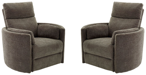 Radius - Power Swivel Glider Recliner (Set of 2) - R&R Furniture Gallery (Fountain Valley, CA)