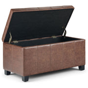 Dover - Upholstered Storage Ottoman Bench - R&R Furniture Gallery (Fountain Valley, CA)