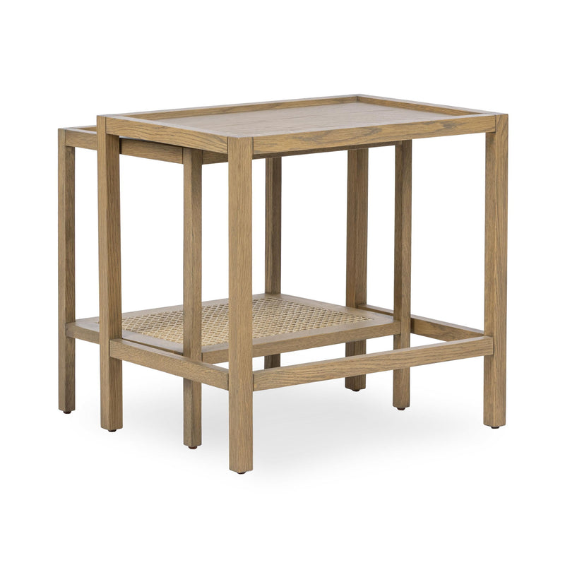 Devin - Solid Wood Nesting Accent Tables - R&R Furniture Gallery (Fountain Valley, CA)