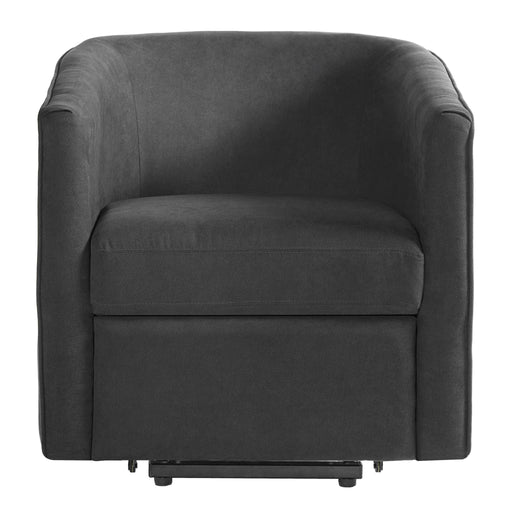 Power Lift Recliner Barrel Shape Reclining Chair With Footrest And Side Pocket - R&R Furniture Gallery (Fountain Valley, CA)