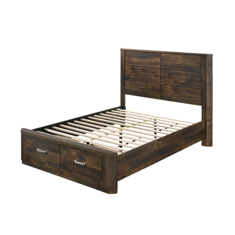 Elettra - Bed w/Storage - R&R Furniture Gallery (Fountain Valley, CA)