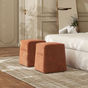 Oliver - Tapered Square Upholstered Ottoman - R&R Furniture Gallery (Fountain Valley, CA)