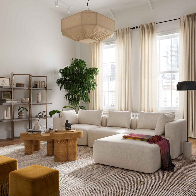 Hangover - Linen Sectional - R&R Furniture Gallery (Fountain Valley, CA)