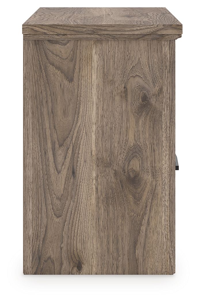 Rusticott - Two Drawer Night Stand - Brown - R&R Furniture Gallery (Fountain Valley, CA)
