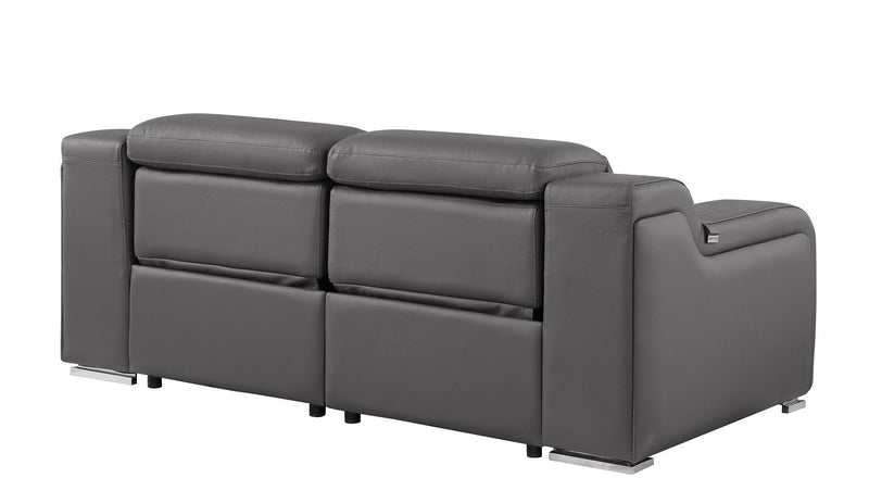 1116 - 2-Piece Modular Power Reclining Loveseat In With 2 Power Recliners & Power Headrests