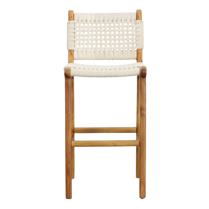Diaz - Counter Stool - Natural With White