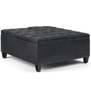 Harrison - Upholstered Coffee Table Storage Ottoman - R&R Furniture Gallery (Fountain Valley, CA)