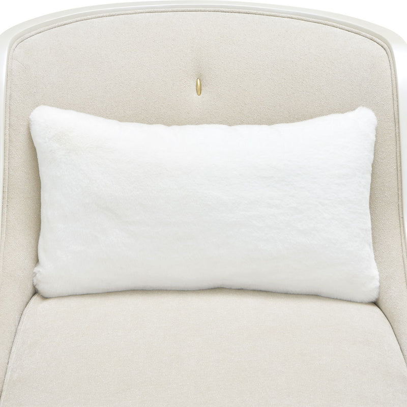 La Marisia - Chenille Chaise - Tranquil / Light Champagne - R&R Furniture Gallery (Fountain Valley, CA)