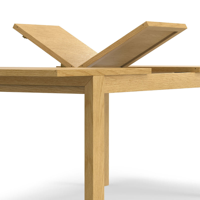 Wilson handcrafted dining table by Simpli-Home featuring a sturdy wooden surface and elegant design for dining rooms.