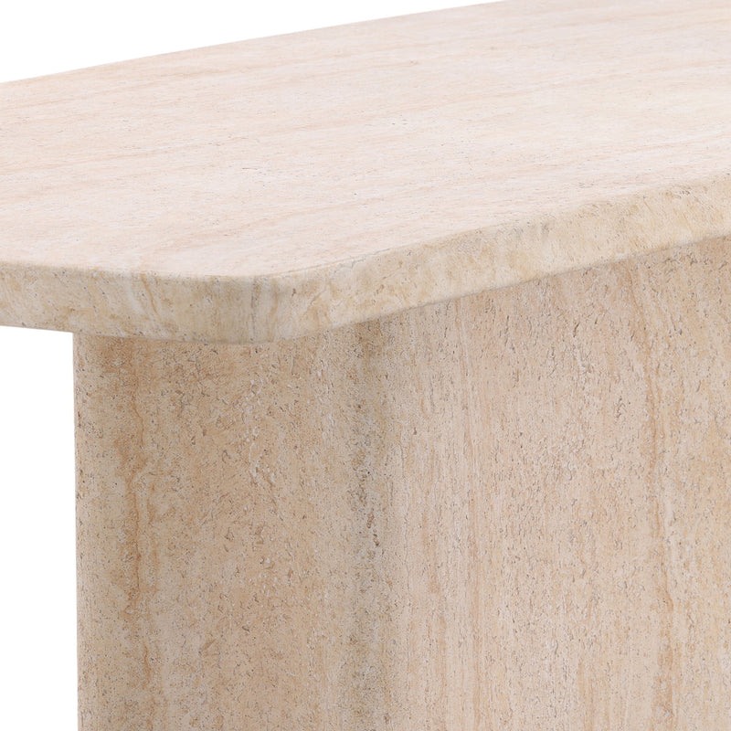 Payson - Outdoor Dining Table - Faux Travertine