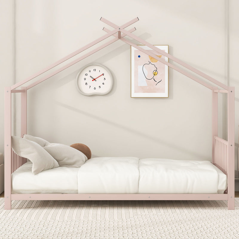 Metal House Platform Bed With Modern Design And Durable Frame - R&R Furniture Gallery (Fountain Valley, CA)