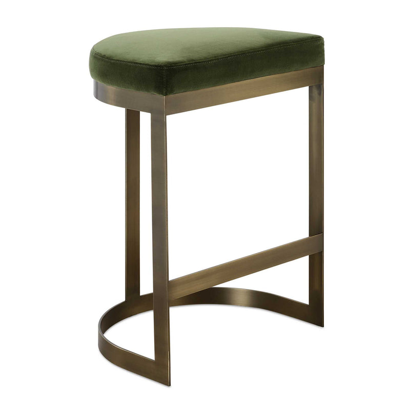 Ivanna counter stool by Uttermost, 24-27 inch height with a stylish seat and sturdy legs, perfect for kitchen or bar area.