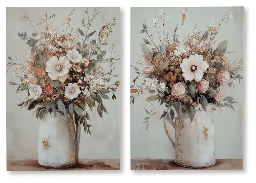 Faisaldon - Wall Art Set (Set of 2) - Multi - R&R Furniture Gallery (Fountain Valley, CA)