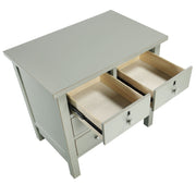 Georgina - 4 Drawer Storage Nightstand - R&R Furniture Gallery (Fountain Valley, CA)