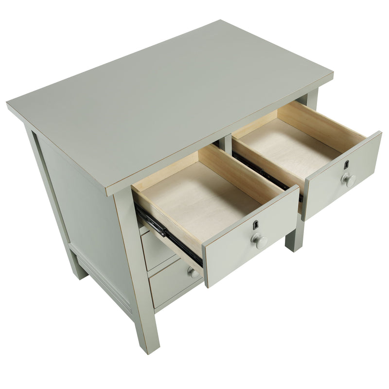 Georgina - 4 Drawer Storage Nightstand - R&R Furniture Gallery (Fountain Valley, CA)