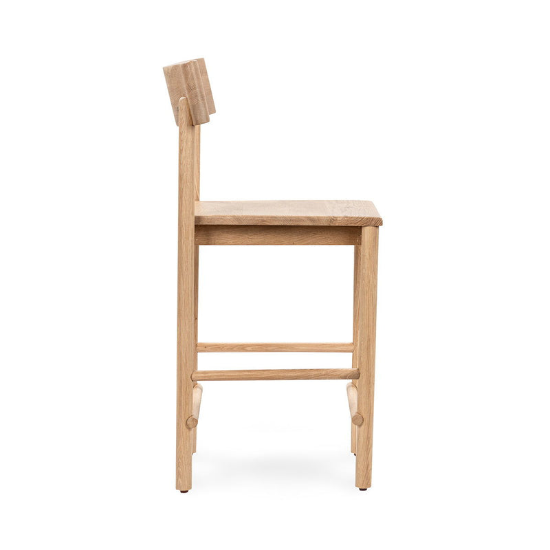 Foundation - Counter Stool - Light Oak - R&R Furniture Gallery (Fountain Valley, CA)
