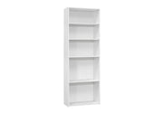Bookshelf, Bookcase, 6 Tier, For Office, Transitional - R&R Furniture Gallery (Fountain Valley, CA)