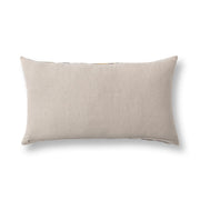 Classic Home Jana 14x26 inch dry sage multi accent pillow with textured fabric and decorative stitching.