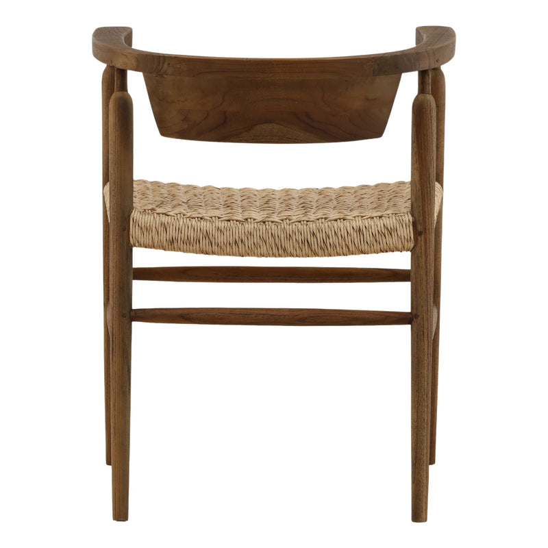 Nevin - Dining Chair - Brown And Natural