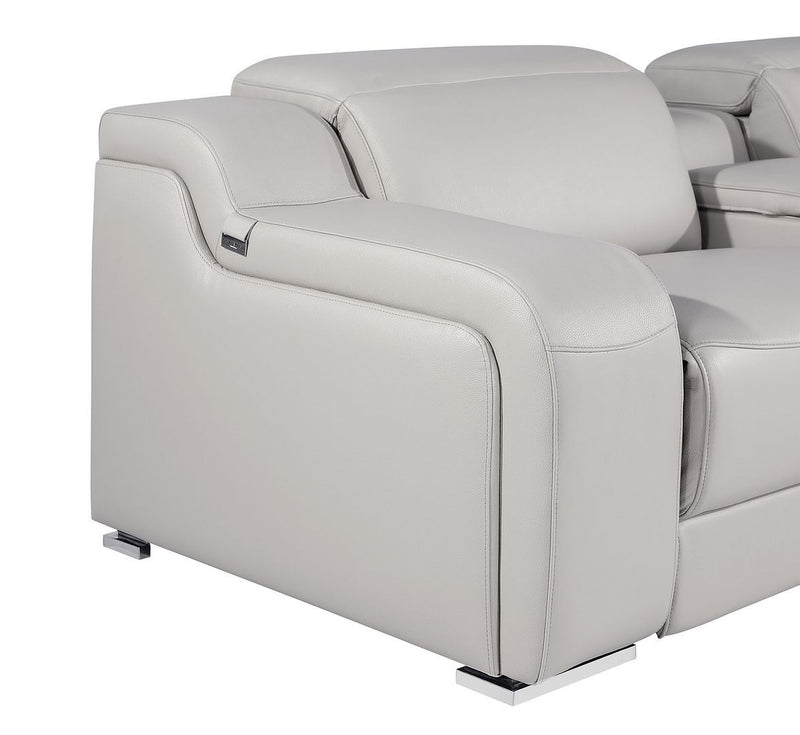 1116 - 10-Piece U-Shaped Sectional Sofa In With 4 Power Recliners & Power Headrests