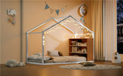 Bed House Frame With Shelves And Lights - R&R Furniture Gallery (Fountain Valley, CA)