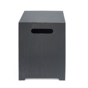 Modern Tank Holder Side Table With Powder Coated Frame - R&R Furniture Gallery (Fountain Valley, CA)