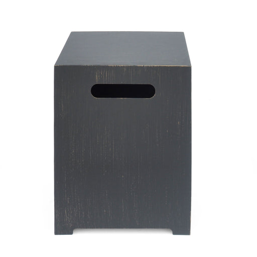 Modern Tank Holder Side Table With Powder Coated Frame - R&R Furniture Gallery (Fountain Valley, CA)