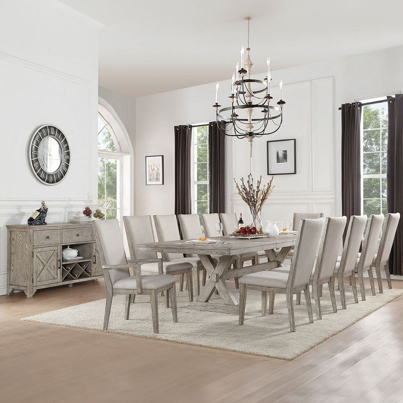 Rocky - Dining Table - Gray Oak - R&R Furniture Gallery (Fountain Valley, CA)