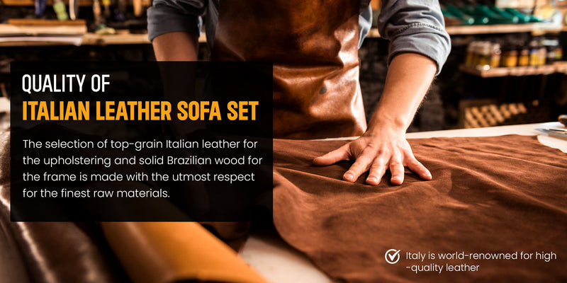 1120 - Leather Living Room Set - R&R Furniture Gallery (Fountain Valley, CA)