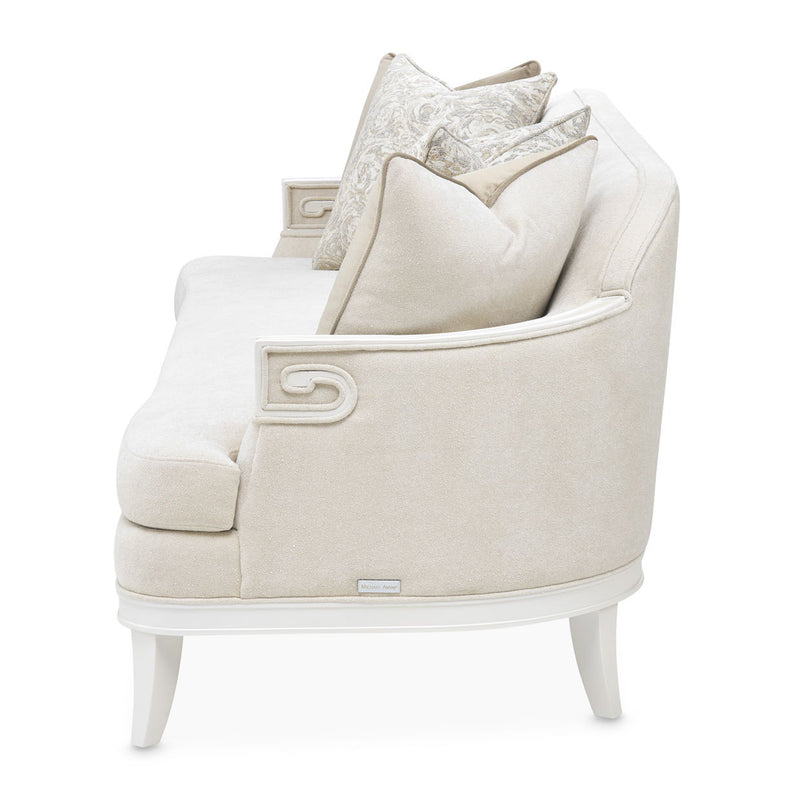 La Marisia - Chenille Sofa - Tranquil / Creamy Pearl - R&R Furniture Gallery (Fountain Valley, CA)