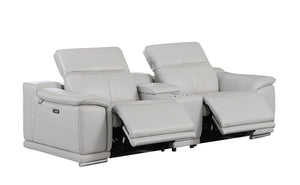 9762 - 8-Piece Modular Power Reclining Sofa And Console Loveseat Set With